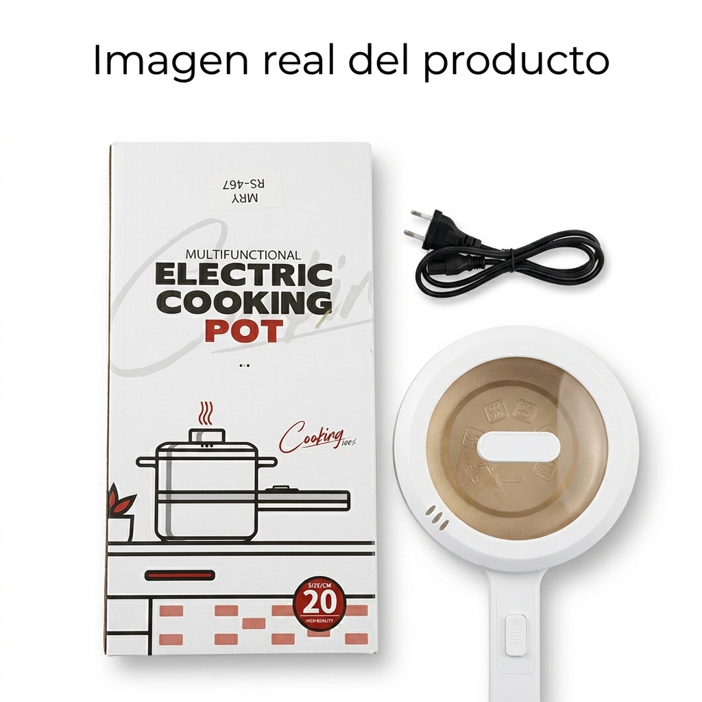 Olla Eléctrica Multifuncional 1.8L — Cocina Todo en Uno